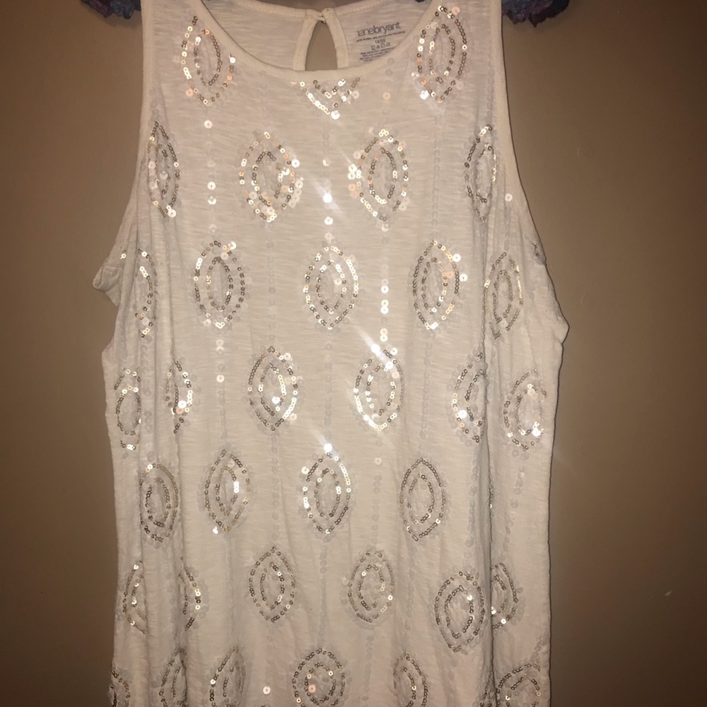 Lane Bryant Sequin Tank